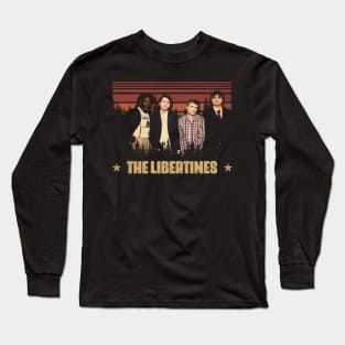 Garage Rock Rhythms Libertine Fanatic Musical Design Long Sleeve T-Shirt